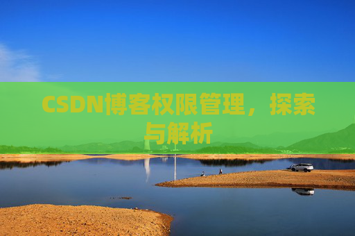 CSDN博客权限管理，探索与解析